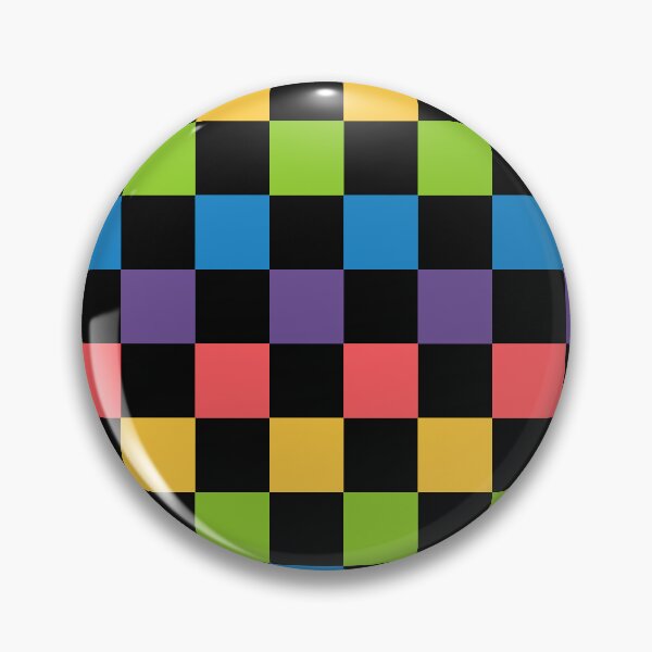 Item preview, Rainbow checered pattern designed and sold by ValeryFlame.