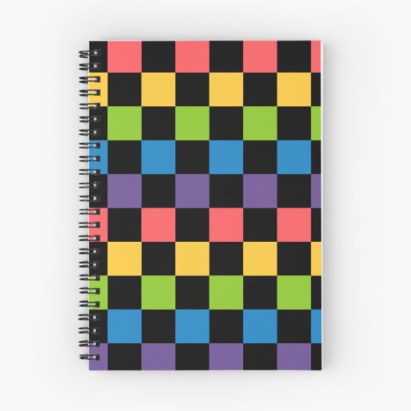 Item preview, Rainbow checered pattern designed and sold by ValeryFlame.
