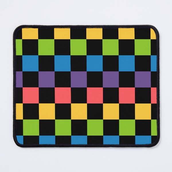 Item preview, Rainbow checered pattern designed and sold by ValeryFlame.