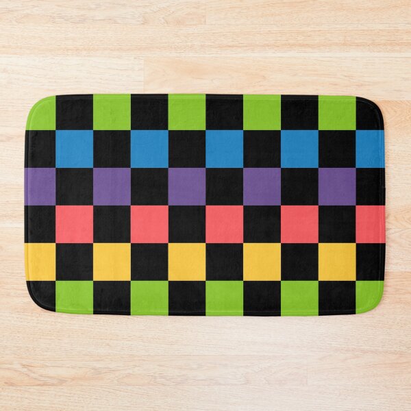 Item preview, Rainbow checered pattern designed and sold by ValeryFlame.