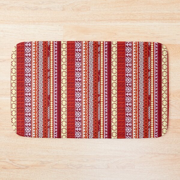 Item preview, Red carpet ethnic patchwork  designed and sold by Vehiclestore.
