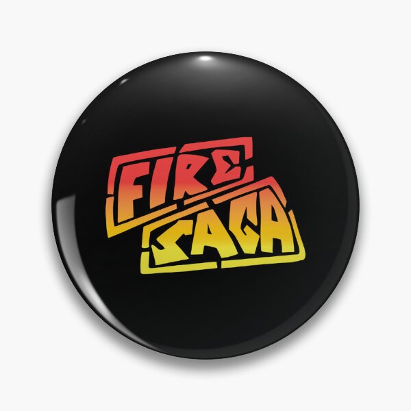 Item preview, Fire Saga Sticker designed and sold by ebenezercim2.