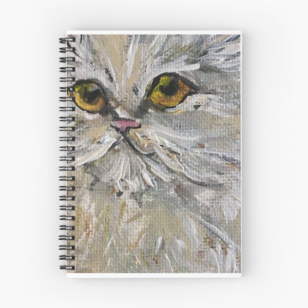 Item preview, Fluffy Grey White Persian Cat designed and sold by Alexandra Victoria McMaster.