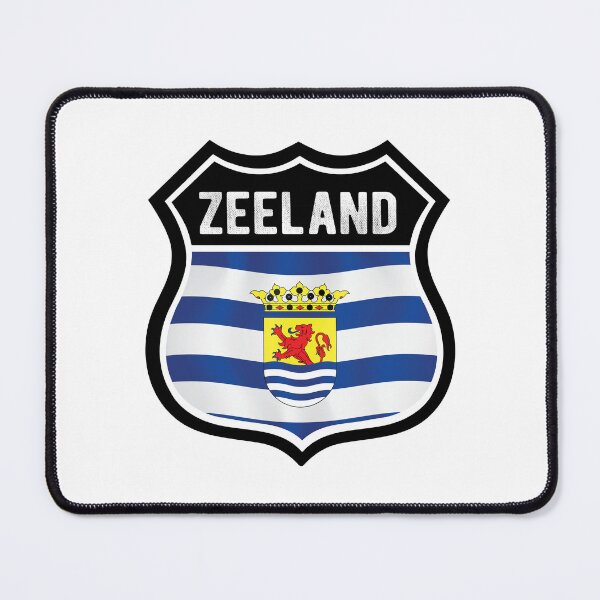 Item preview, Zeeland Netherlands Shield Flag designed and sold by RahallusNtx.