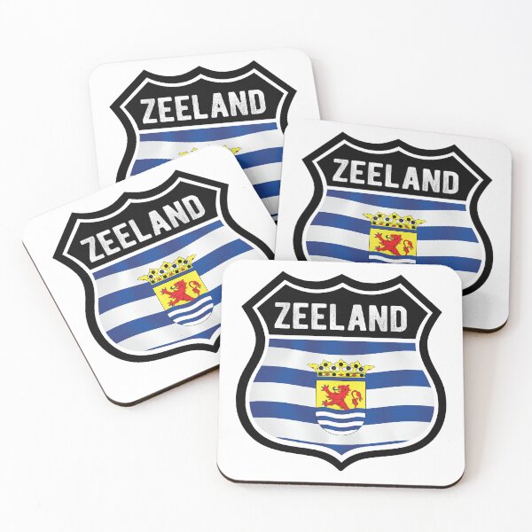 Item preview, Zeeland Netherlands Shield Flag designed and sold by RahallusNtx.