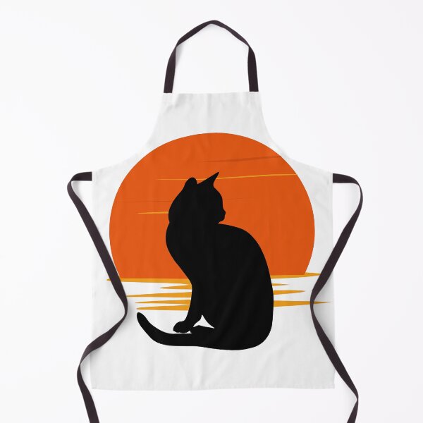 Item preview, Cat looking at sunset designed and sold by MokonoKokoro.