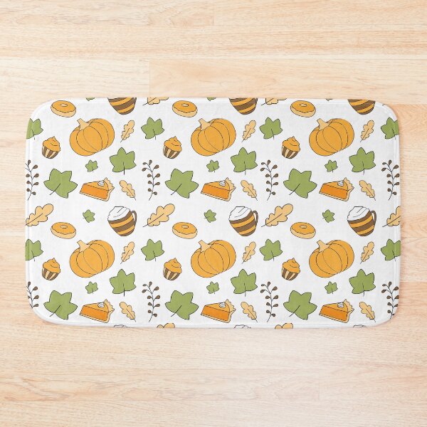 Item preview, Wallpaper with leaf , pumpkin , donuts , muffin , pumpkin pie designed and sold by JAG2B.