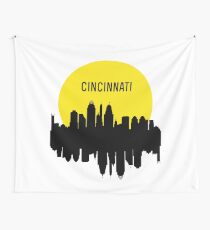 Cincinnati skyline Wall Tapestry