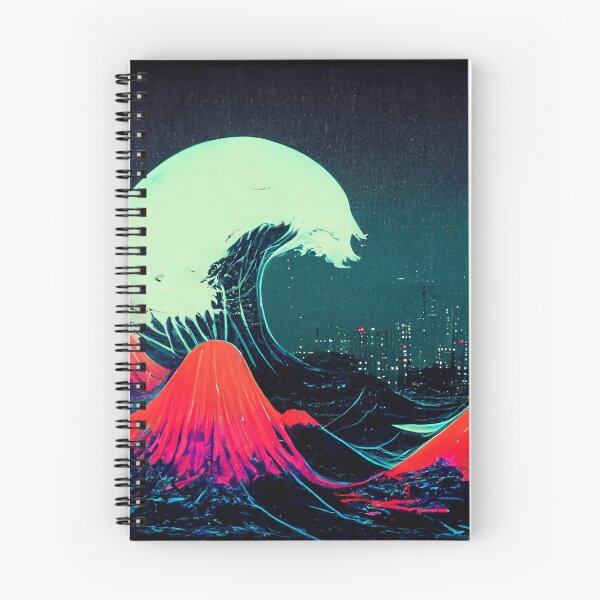 Item preview, Kanagawa Synthwave designed and sold by NianderQuinn.