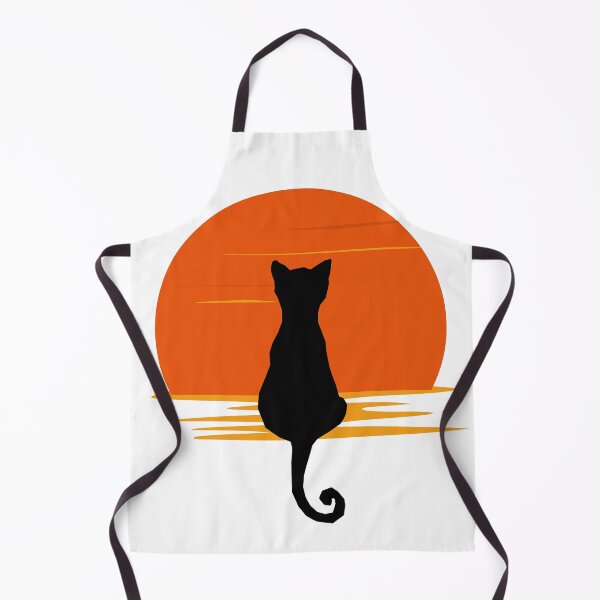 Item preview, Cat looking at sunset designed and sold by MokonoKokoro.