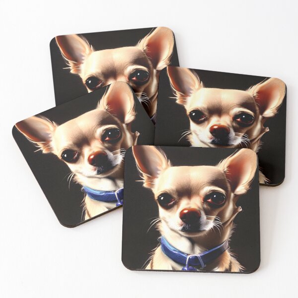 Item preview, Chihuahua colorful art painting dog #8 designed and sold by supeart.