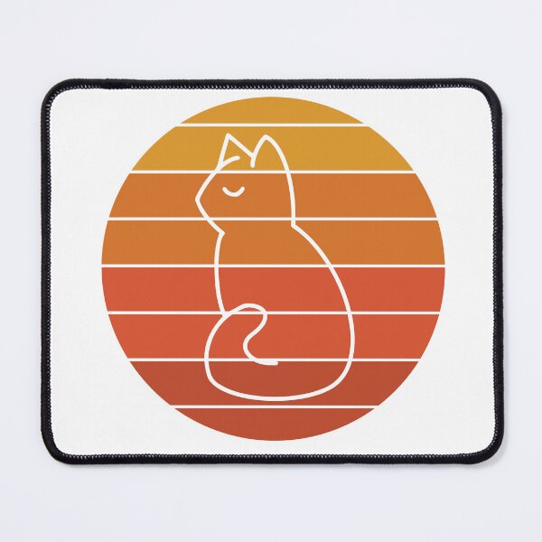 Item preview, Cat looking at sunset designed and sold by MokonoKokoro.