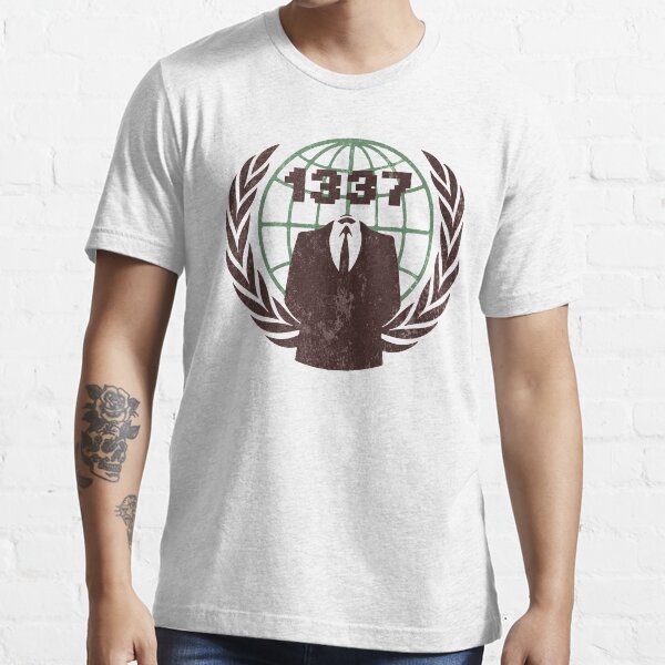 Item preview, 1337 Anonymous Leet Hacker  designed and sold by Dailytees.
