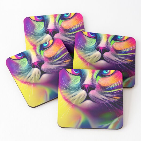 Item preview, cat portrait  painting #7 designed and sold by supeart.