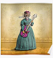 Tessy Tigress Shreds a Solo . . . Grrrrrr! Poster