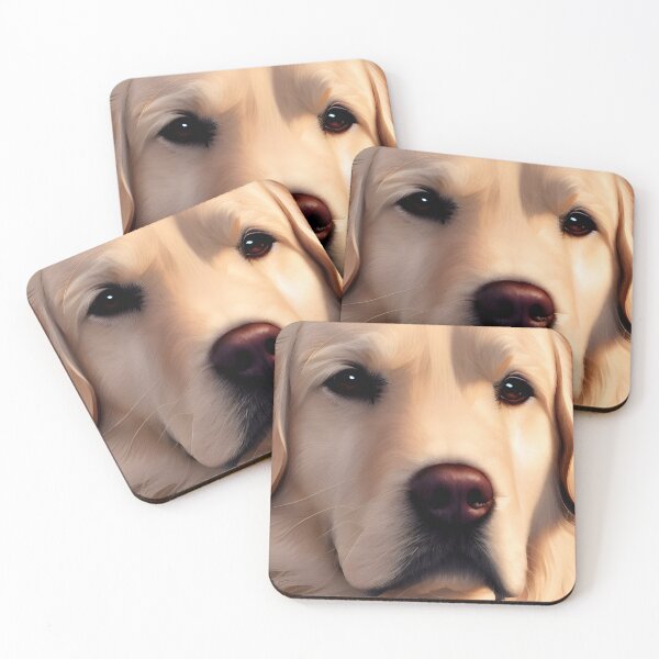 Item preview, golden retriever - anime painting dog #2 designed and sold by supeart.