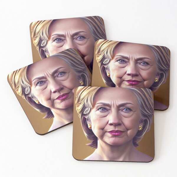Item preview, Cartoon Hillary Clinton designed and sold by ArtOfTheK1W1.