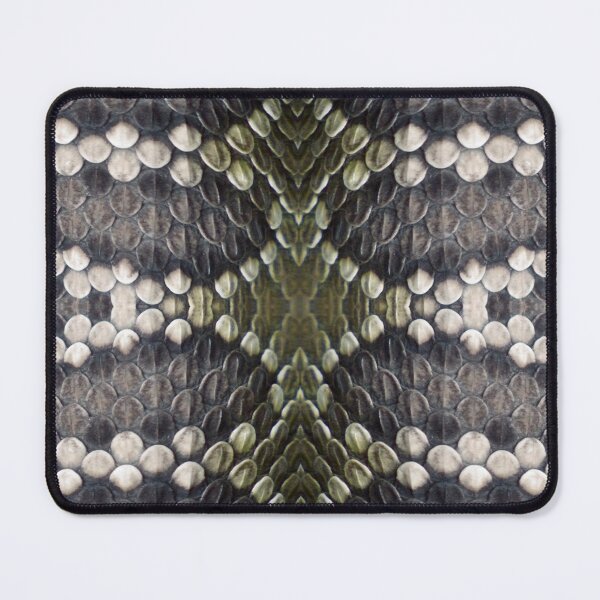 Item preview, Striking Grey and Gold Snakeskin Pattern designed and sold by cgroenewald.