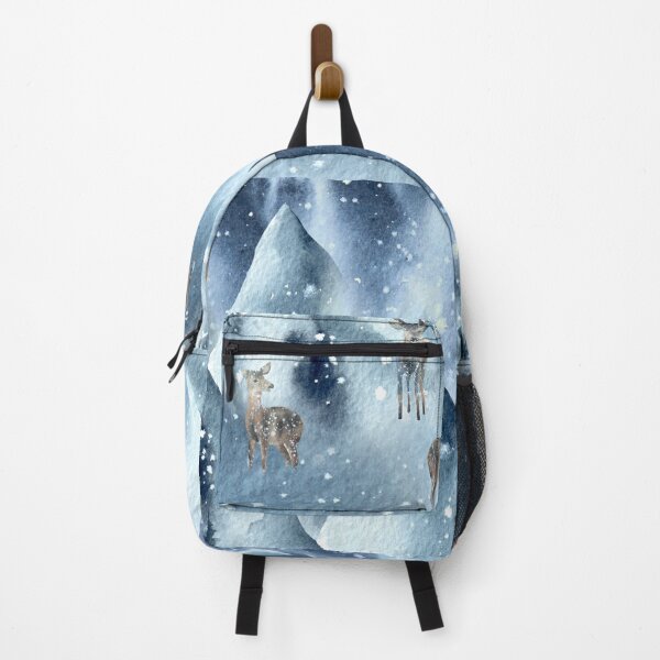 Item preview, Wildlife In Winter Mountains designed and sold by moxdesign.