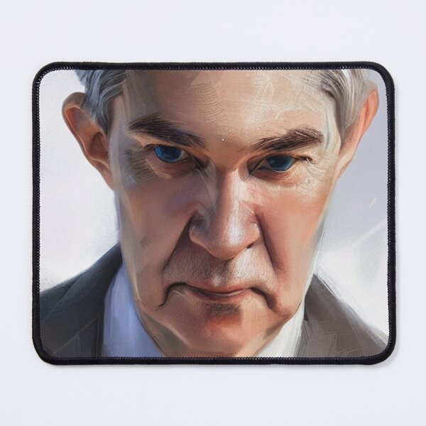 Item preview, Cartoon Jerome Powell designed and sold by ArtOfTheK1W1.
