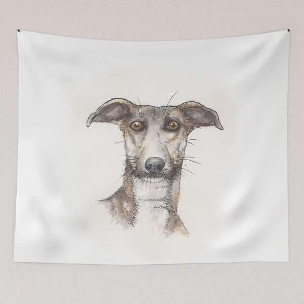 Item preview, Lurcher portrait designed and sold by cjnconway.