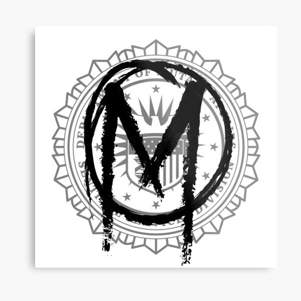 The Gifted - Sentinel Services Mutant Graffiti Metal Print