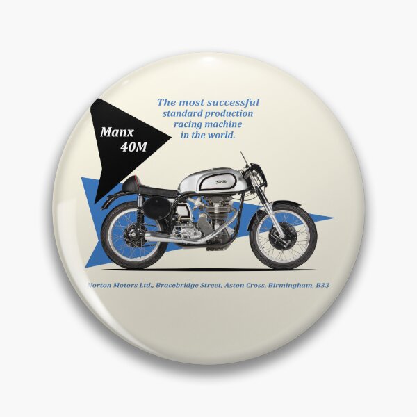 Item preview, Manx Model 40 Racing Motorcycle designed and sold by rogue-design.