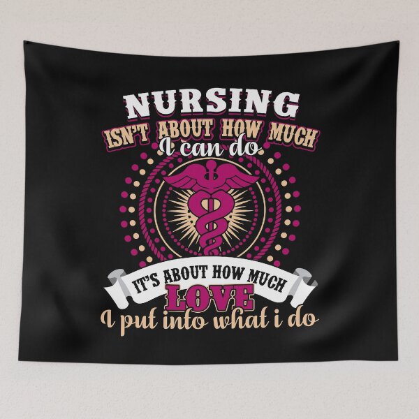 Item preview, Nurse - Nursing Is A Work Of Heart designed and sold by UnknownArtistt.