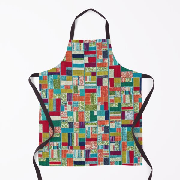 Item preview, mixed colour patchwork pattern designed and sold by earth-artists.