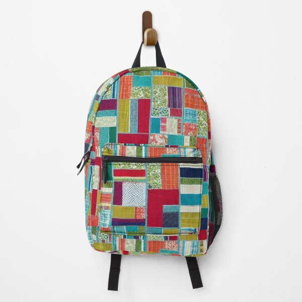 Item preview, mixed colour patchwork pattern designed and sold by earth-artists.