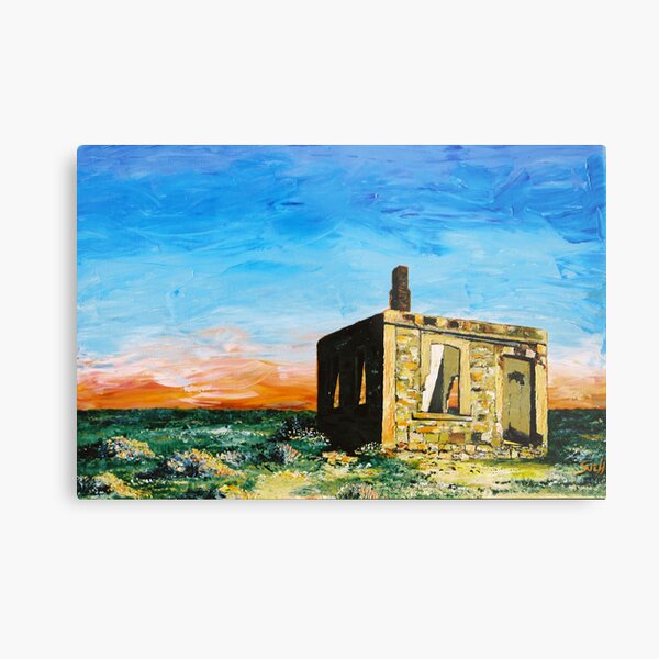 Silverton Ruin Metal Print