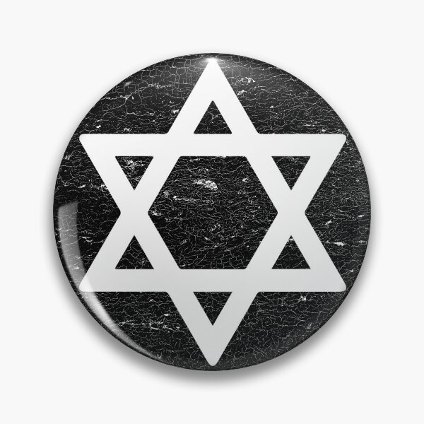 Item preview, Copy of Star of David on black circle , judaism, jewish and Israel symbol designed and sold by IsisOsiris.