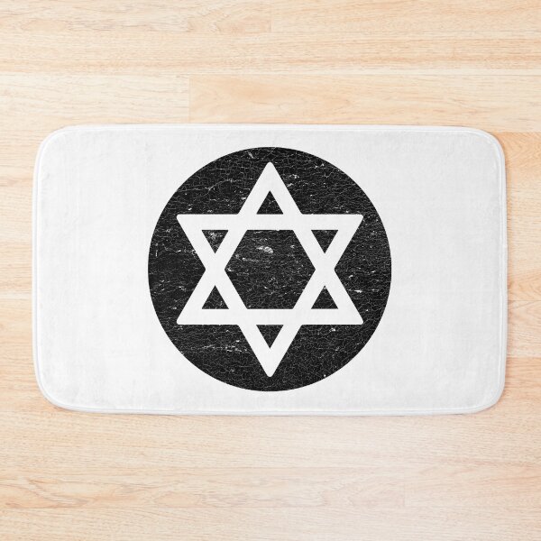 Item preview, Copy of Star of David on black circle , judaism, jewish and Israel symbol designed and sold by IsisOsiris.