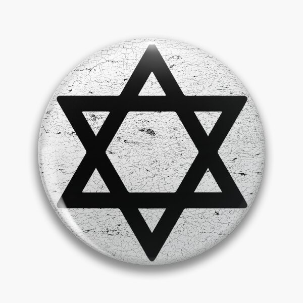 Item preview, Star of David on white circle , judaism, jewish and Israel symbol designed and sold by IsisOsiris.