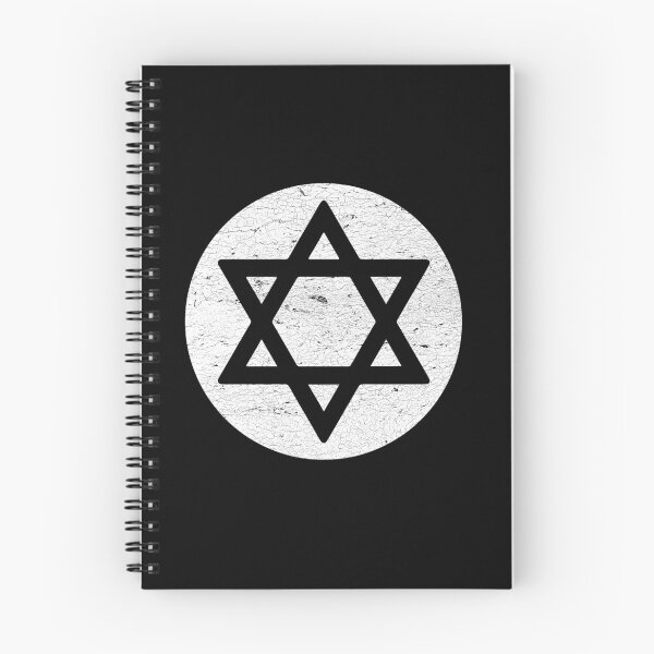 Item preview, Star of David on white circle , judaism, jewish and Israel symbol designed and sold by IsisOsiris.