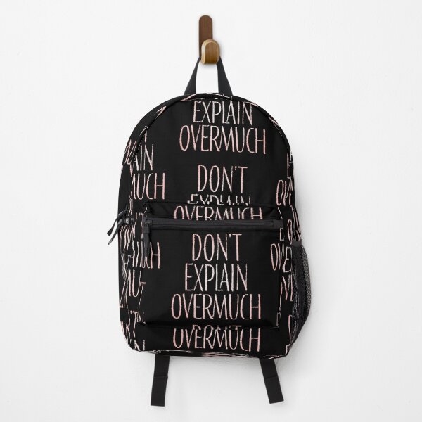 Item preview, Don't explain overmuch v.3 designed and sold by x1brett.
