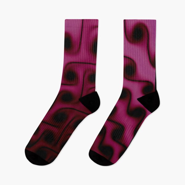 Item preview, Dark Pink and Black Abstract Pattern designed and sold by pinkal.