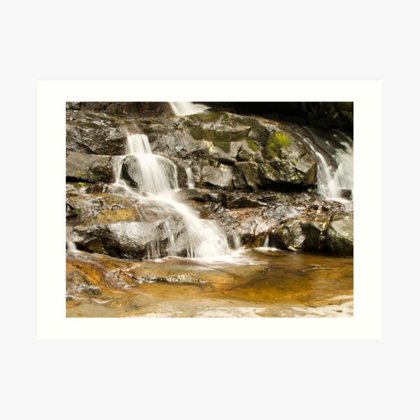 Last of Laurel Falls.... Art Print