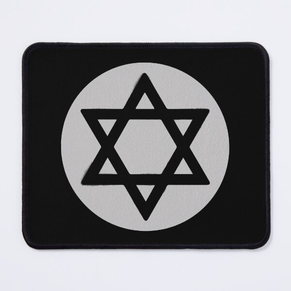 Item preview, Star of David ink on paper circle , judaism, jewish and Israel symbol designed and sold by IsisOsiris.