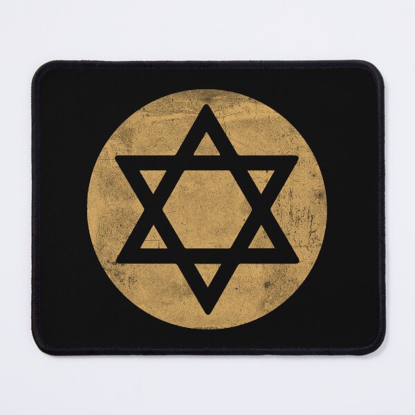 Item preview, Star of David on golden circle , judaism, jewish and Israel symbol designed and sold by IsisOsiris.