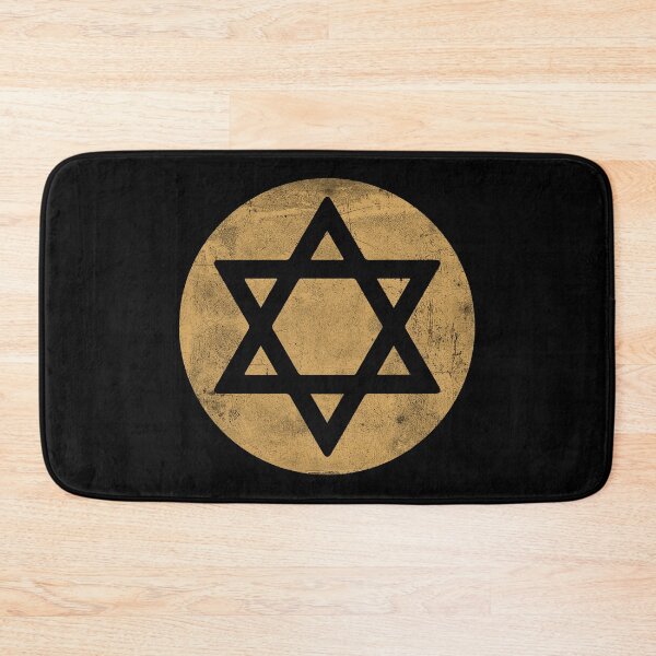 Item preview, Star of David on golden circle , judaism, jewish and Israel symbol designed and sold by IsisOsiris.