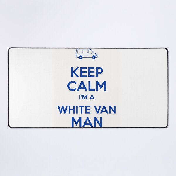 Item preview, Keep calm, I'm a white van man designed and sold by Dis-An-Dat.