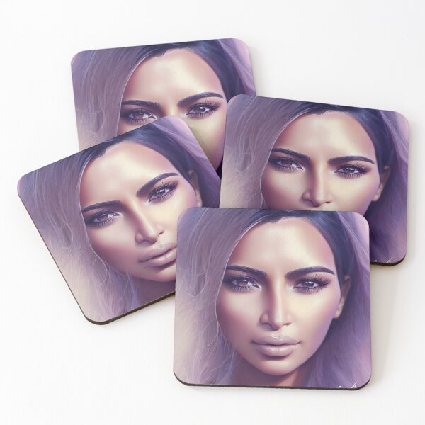 Item preview, dibujos animados kim kardashian designed and sold by ArtOfTheK1W1.
