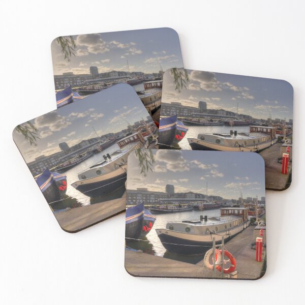 Item preview, Houseboats at Surrey Quays  designed and sold by hawkie.