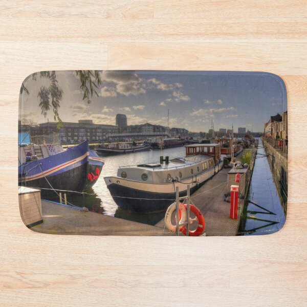 Item preview, Houseboats at Surrey Quays  designed and sold by hawkie.
