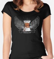 Distressed Chemex Women's Fitted Scoop T-Shirt