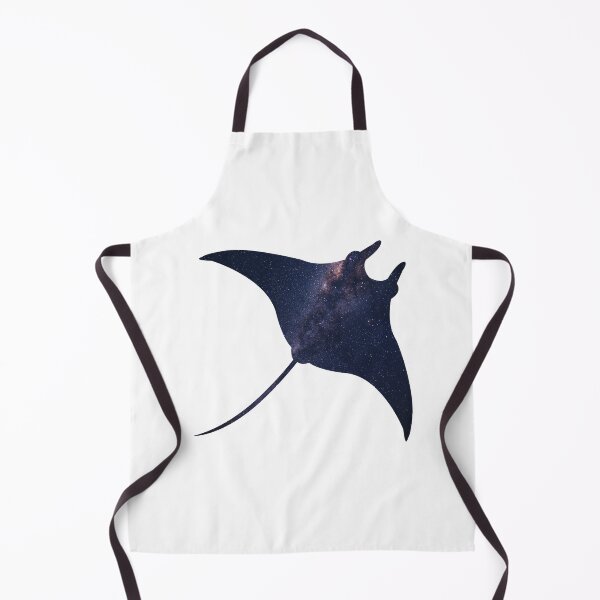 Item preview, Glowing Milky Way On Dark Sky Manta Ray | Cute Manta Ray designed and sold by BopleDesigns.