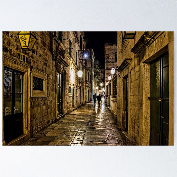 Item preview, Dubrovnic at night designed and sold by Colin Metcalf.