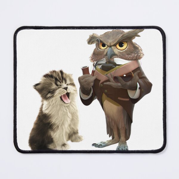 Item preview, A cat and an owl #3 designed and sold by It's All Yours.