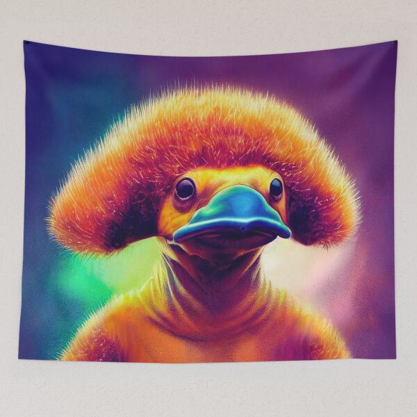 Item preview, Stoned platypus designed and sold by Hoity-Toity.